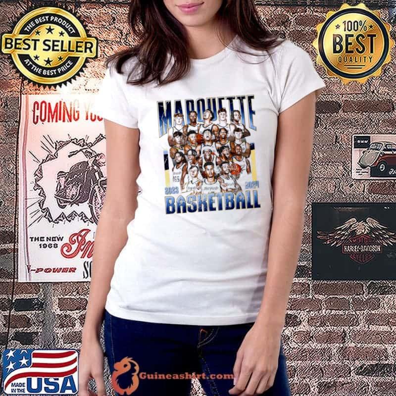 Marquette Golden Eagles basketball 2023 2024 shirt