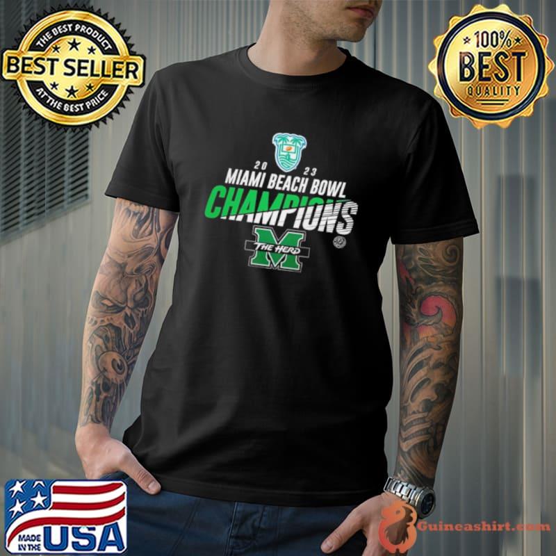 Marshall University 2023 Miami Beach Bowl Champions Marshall Thundering Herd s Unisex