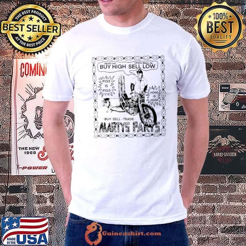 Marty’s parts buy high sell low s Unisex