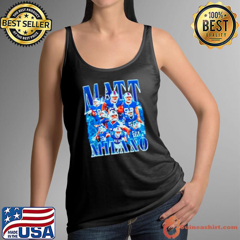 Matt Milano NFL Buffalo Bills s Tank Top