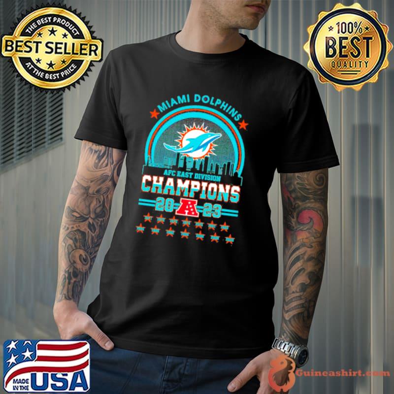 Miami Dolphins AFC East Champions 2023 Skyline Shirt