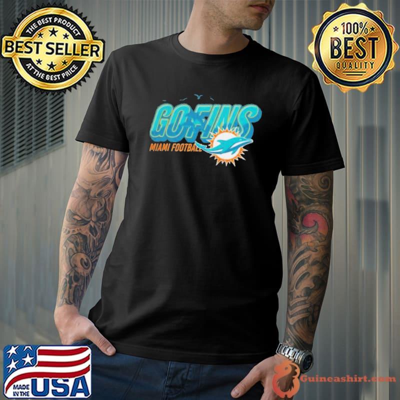 Miami Dolphins Go Fins Local Logo Shirt