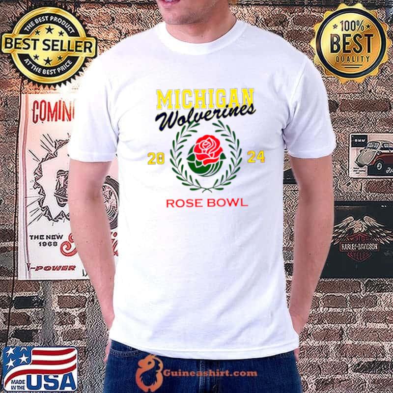Michigan Wolverines rose bowl 2024 shirt