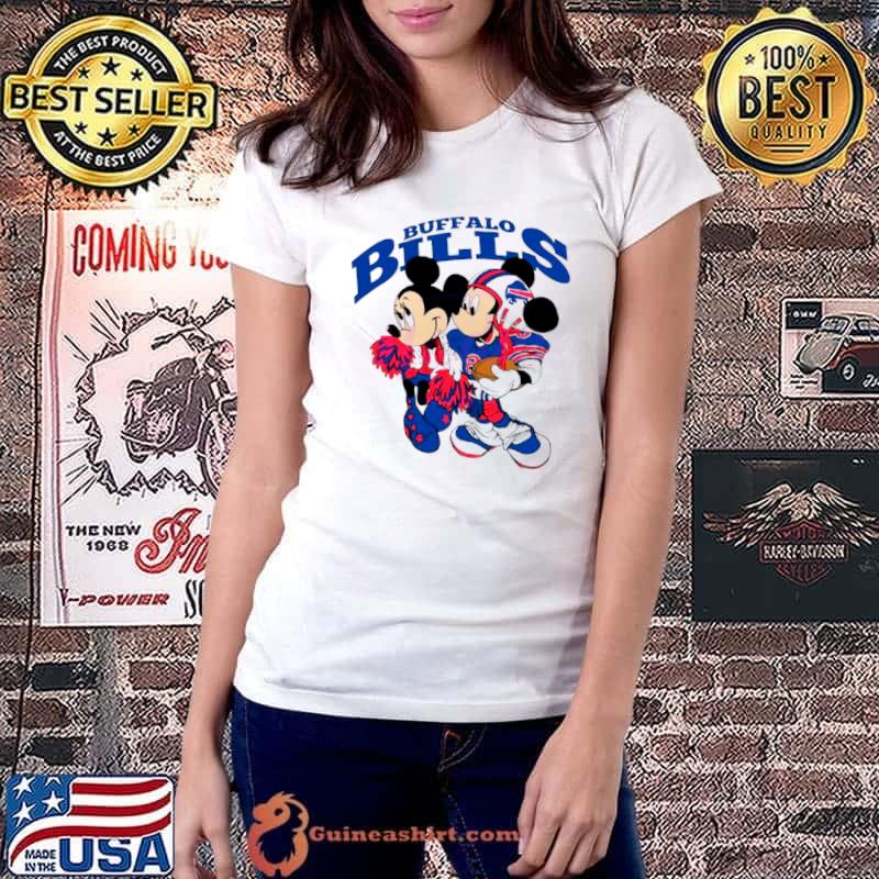Mickey and Minnie Mouse Buffalo Bills football s Ladiestee
