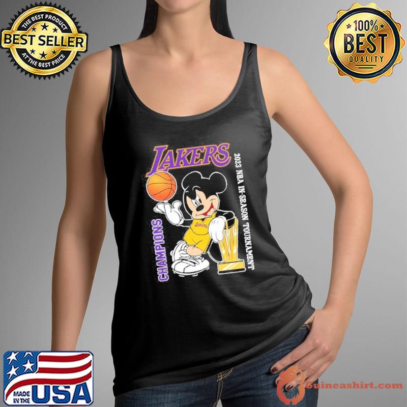 Mickey lakers champions 2023 NBA in season tournament shirt