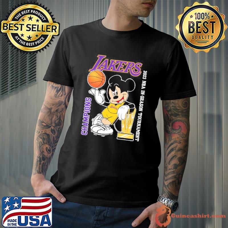 Mickey lakers champions 2023 NBA in season tournament s Unisex