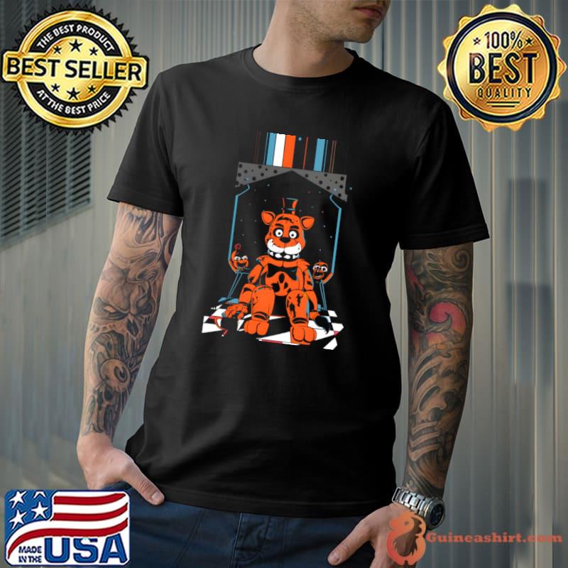 Minimalist five nights at freddys Freddy Fazbear video game series and media franchise T-Shirt