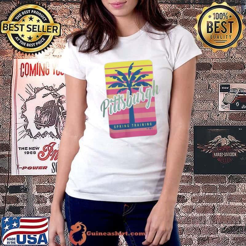 Mlb x 2023 Spring Training Break Pittsburgh Pirates Shirt Ladiestee