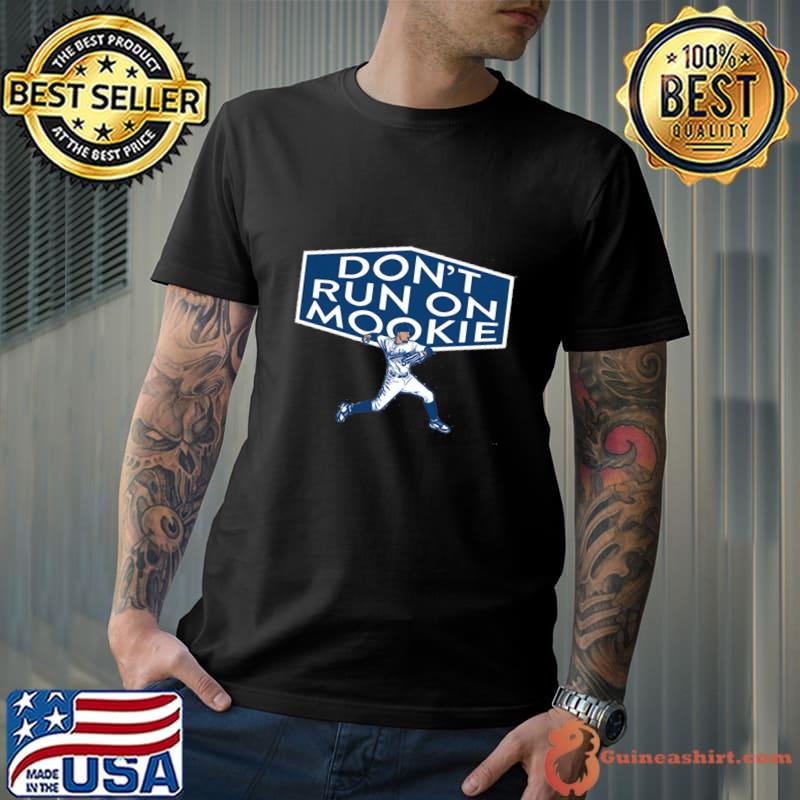 Mookie Betts American professional baseball outfielder and second baseman Don't Run On Mookie T-Shirt Unisex