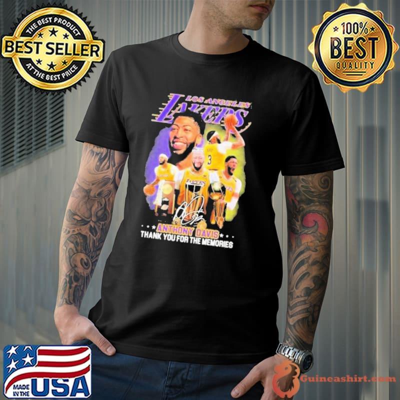 NBA Los Angeles Lakers Anthony Davis Thank You For The Memories Shirt