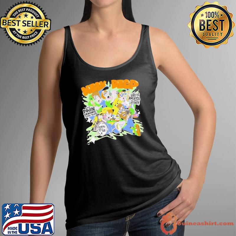 Neck Deep With Drain Bearings Higher Power 2024 Tour Shirt Tank Top
