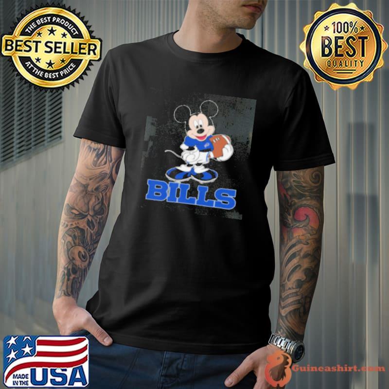 NFL Football Buffalo Bills Cheerful Mickey Mouse Shirt
