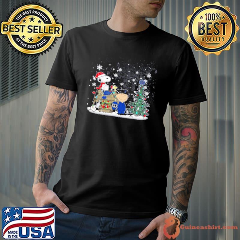 NHL St.Louis Blues Snoopy Charlie Brown Woodstock Christmas Stanley Cup Hockey Shirt Unisex
