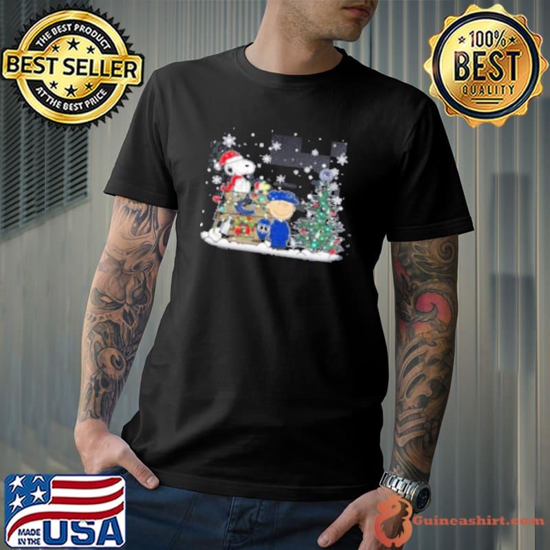 NHL Vancouver Canucks Snoopy Charlie Brown Woodstock Christmas Stanley Cup Hockey Shirt Unisex