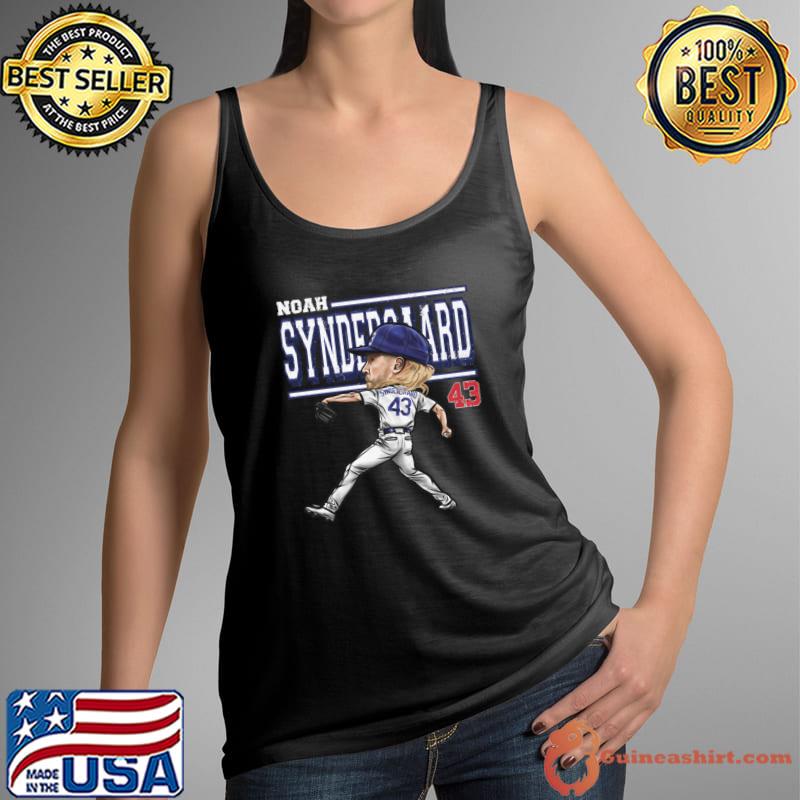 Noah Syndergaard Los Angeles D Cartoon professional baseball pitcher T-Shirt Tank Top