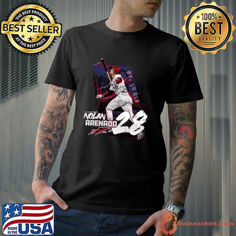 Nolan Arenado Signature American professional baseball third baseman St. Louis State T-Shirt Unisex