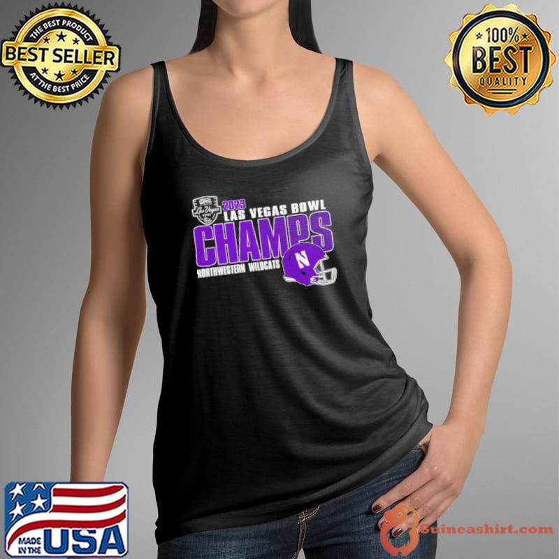 Northwestern Wildcats Champions 2023 Las Vegas Bowl shirt