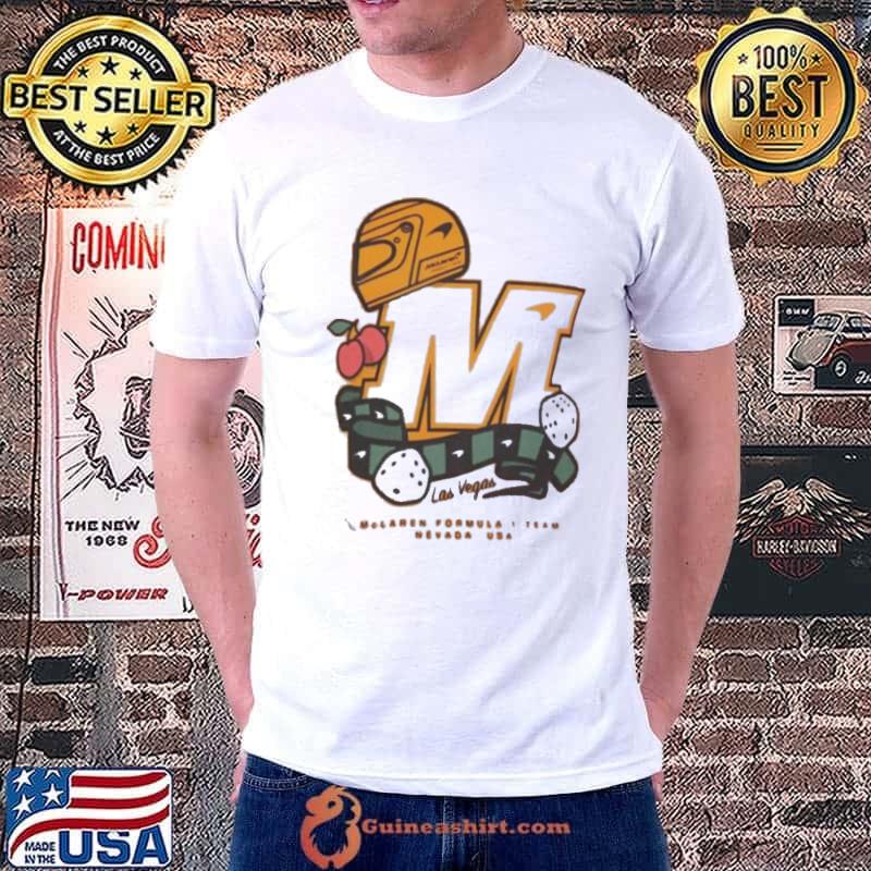 Official McLaren F1 Team Castore Unisex 2023 Las Vegas Grand Prix Shirt Unisex