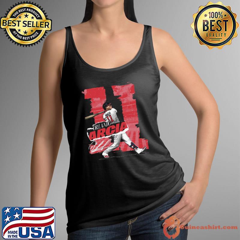 Orlando Arcia Venezuelan professional baseball shortstop for the Atlanta Braves Signature T-Shirt Tank Top