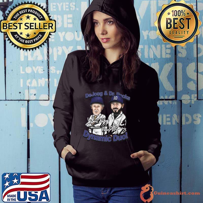 Paul DeJong & Dr. Rocks Toronto Cartoon Signature baseball T-Shirt
