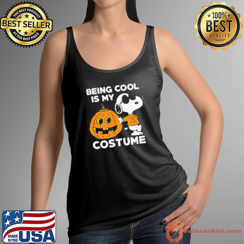 Peanuts Snoopy Being Cool Is My Halloween Shirt