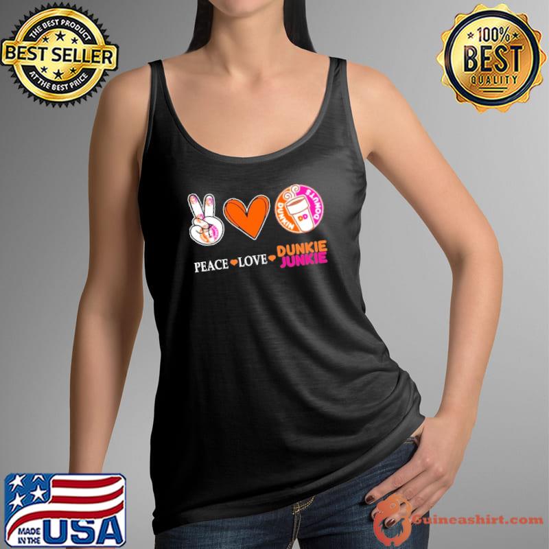 Peave Love Dunkin' Donuts Symbol Coffee shirt