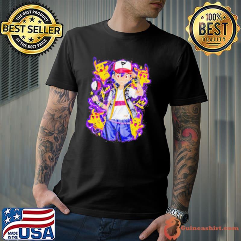 Pokemon Satoshi Champion shirt