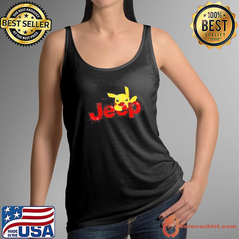 Pokemonster Pikachu X JEEP shirt
