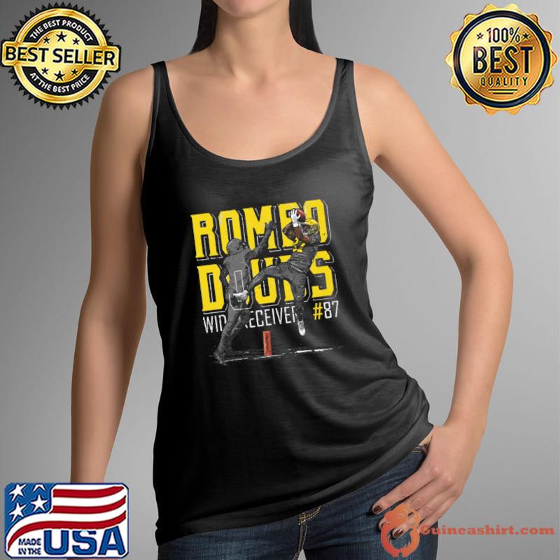 Romeo Doubs wide receiver Green Bay Player Name T-Shirt Tank Top