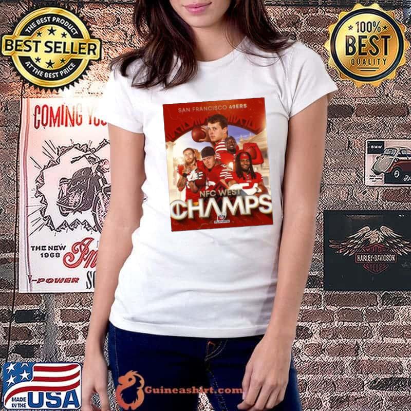 San Francisco 49ers NFC West Champions 2023 Back To Back Division Shirt