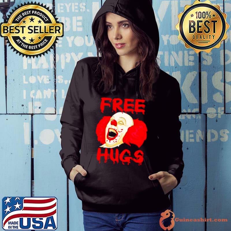 Scary Clown Free hugs shirt