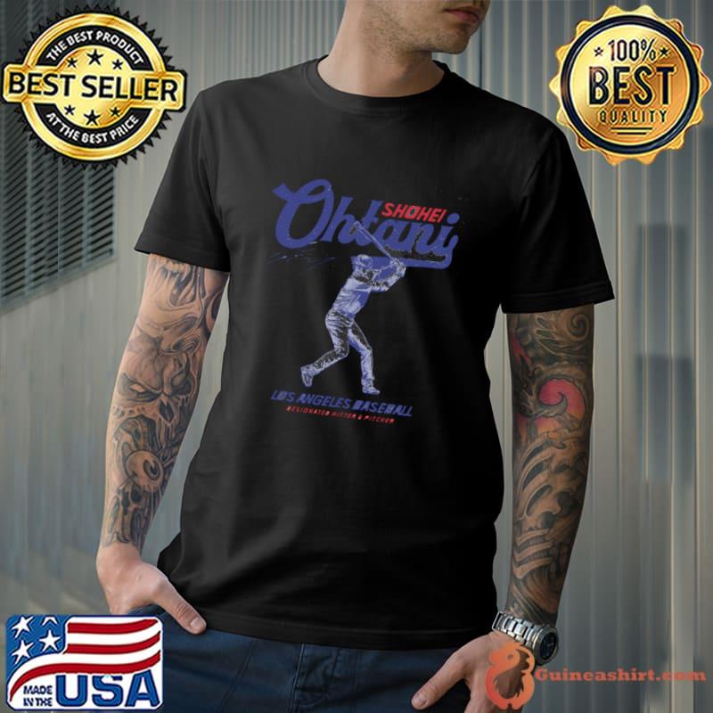 Shohei Ohtani apanese professional baseball pitcher Los Angeles D Retro T-Shirt Unisex
