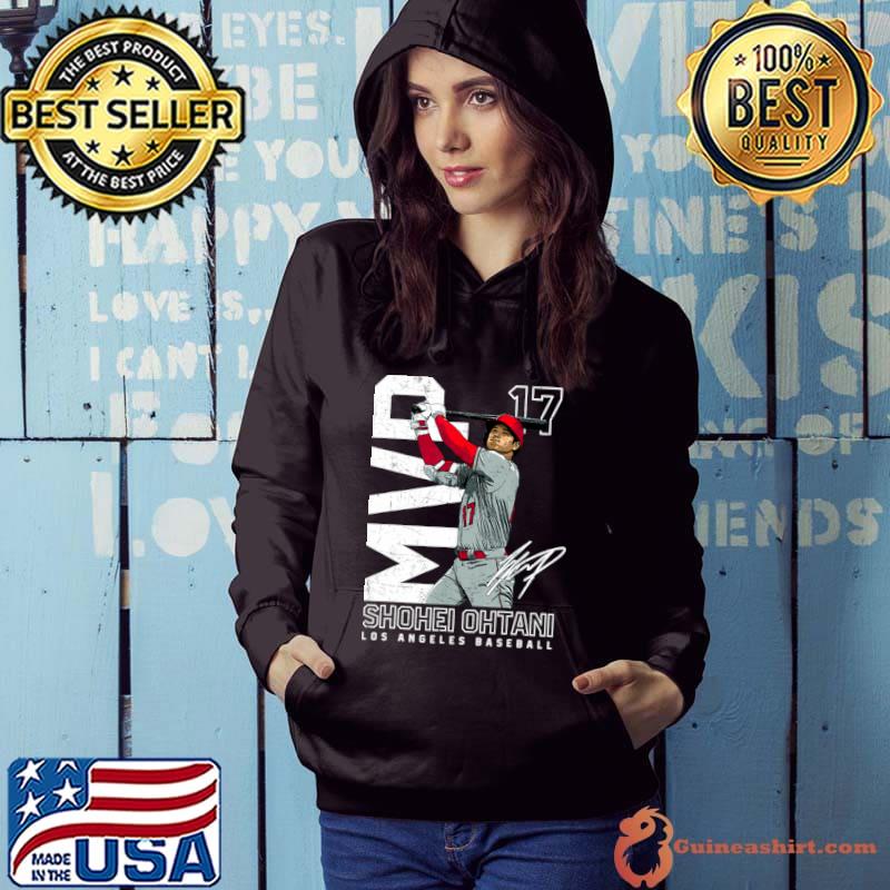 Shohei Ohtani Signature apanese professional baseball pitcher Los Angeles T-Shirt Hoodie