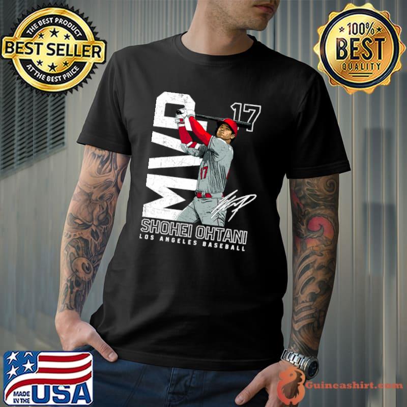 Shohei Ohtani Signature apanese professional baseball pitcher Los Angeles T-Shirt Unisex