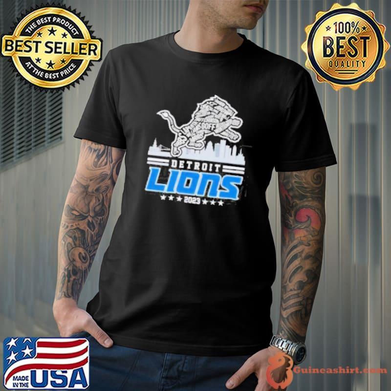 Skyline Detroit Lions 2023 shirt