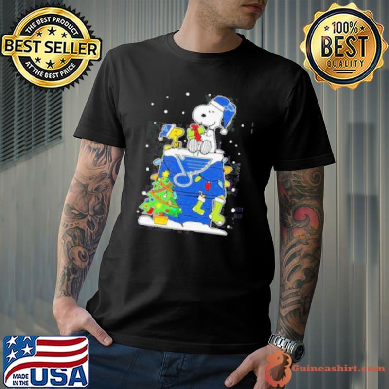 Snoopy And Woodstock St. Louis Blues Christmas Tree s Unisex