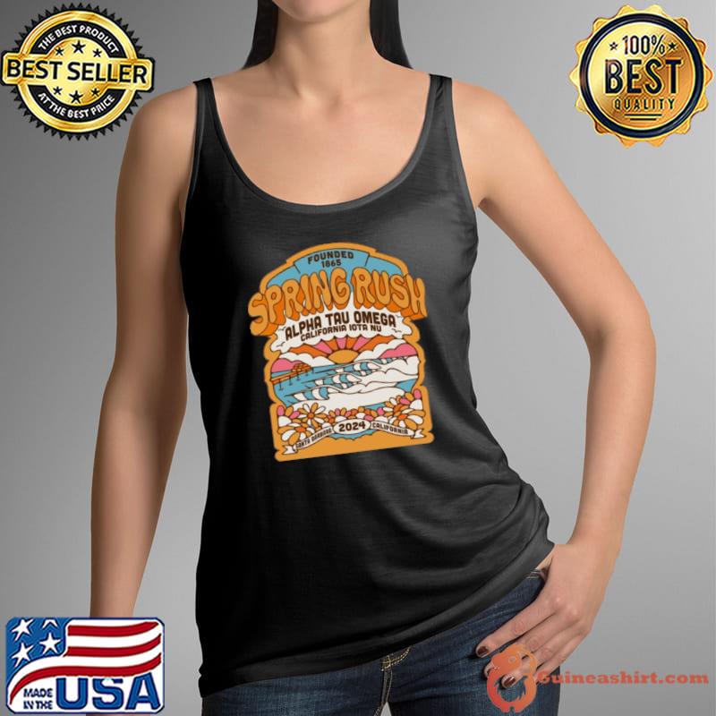 Spring Rush Alpha Tau Omega California Iota NU 2024 s Tank Top