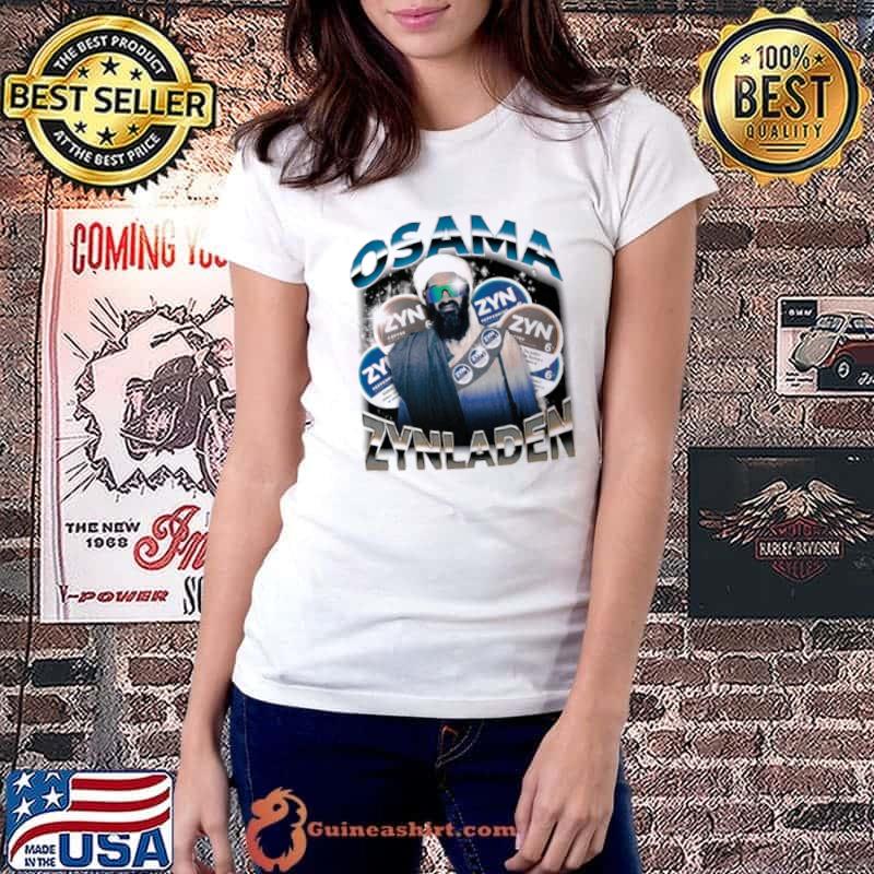Ssama Zyn Laden Parody Meme Zynladen Flag Joke shirt