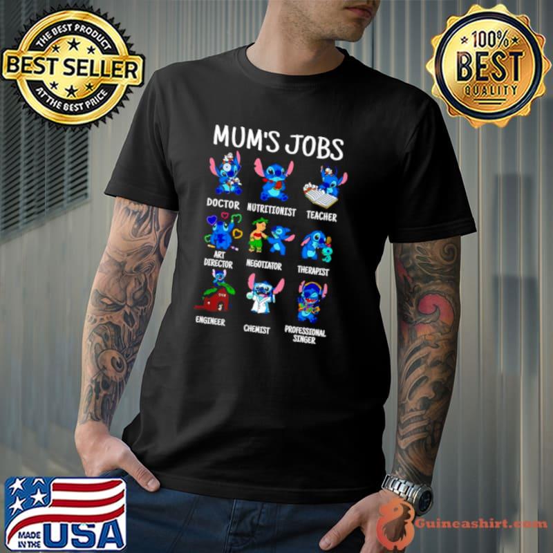 Stitch mum’s job shirt
