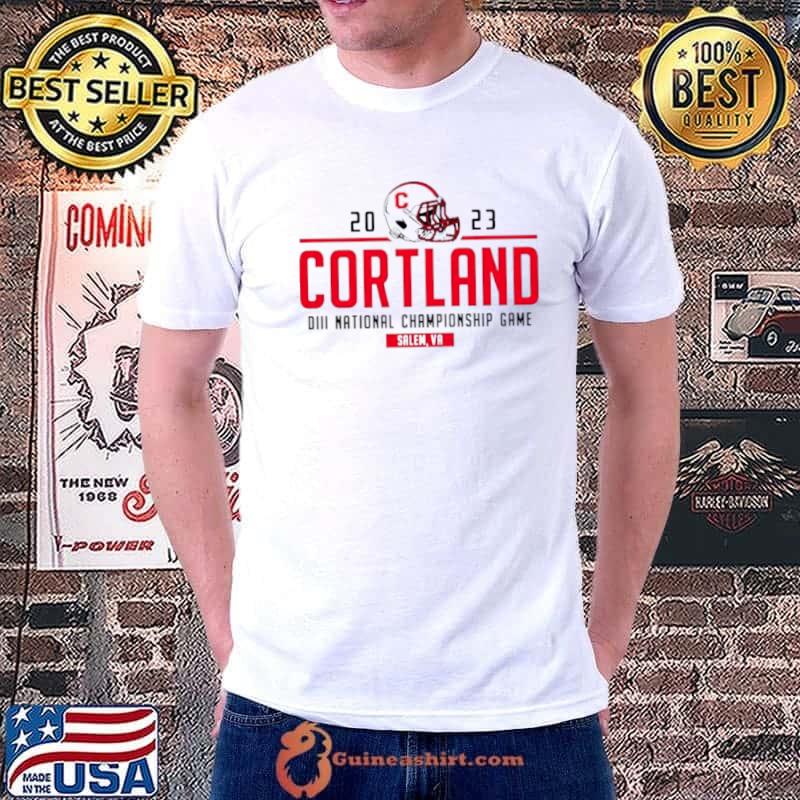 SUNY Cortland Football 2023 Stagg Bowl Championship Shirt