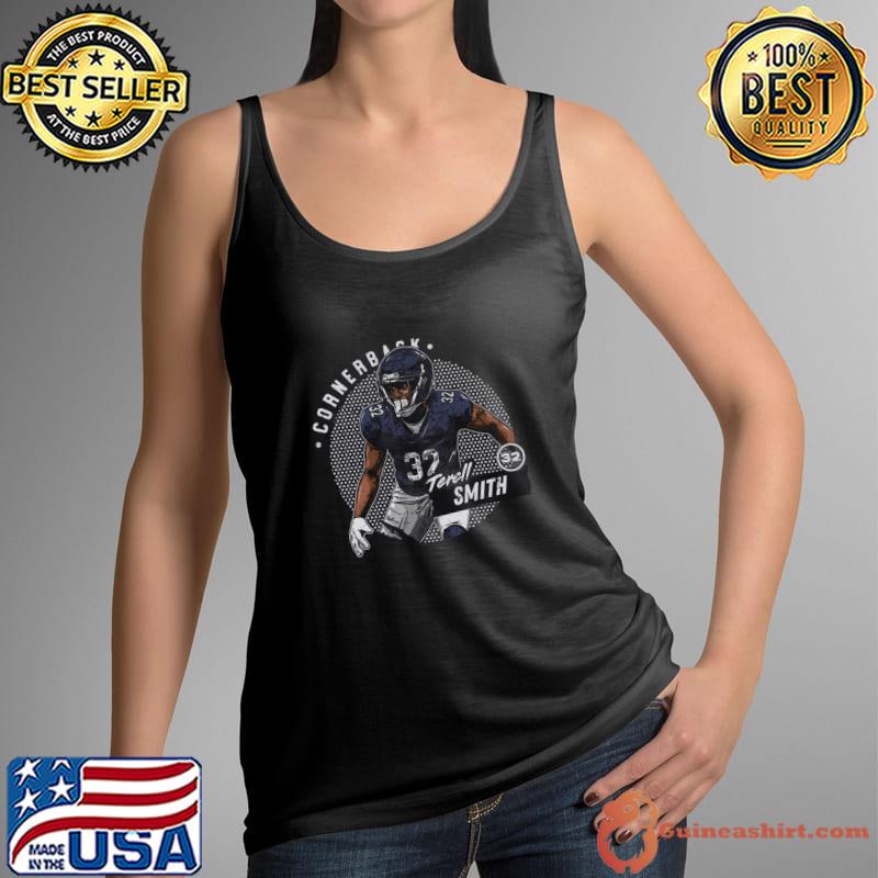 Terell Smith American football cornerback Chicago Dots T-Shirt