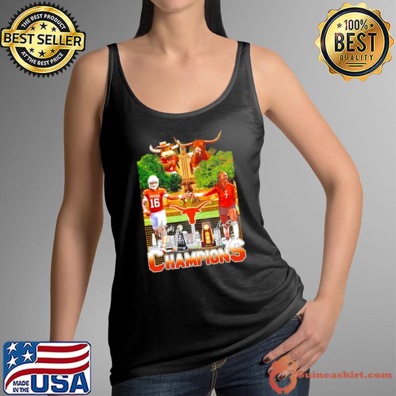 Texas Longhorns Football Men’s And Volleyball Women’s 2023 National Champions Shirt