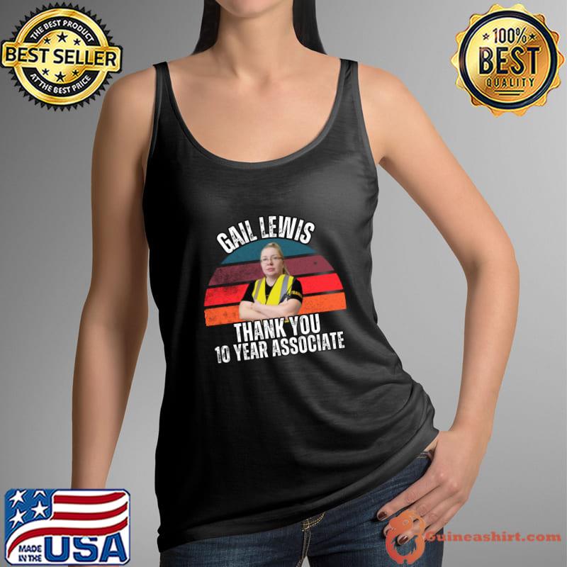 Thank You Gail Lewis 10 Year Associate Vintage Sunset T-Shirt