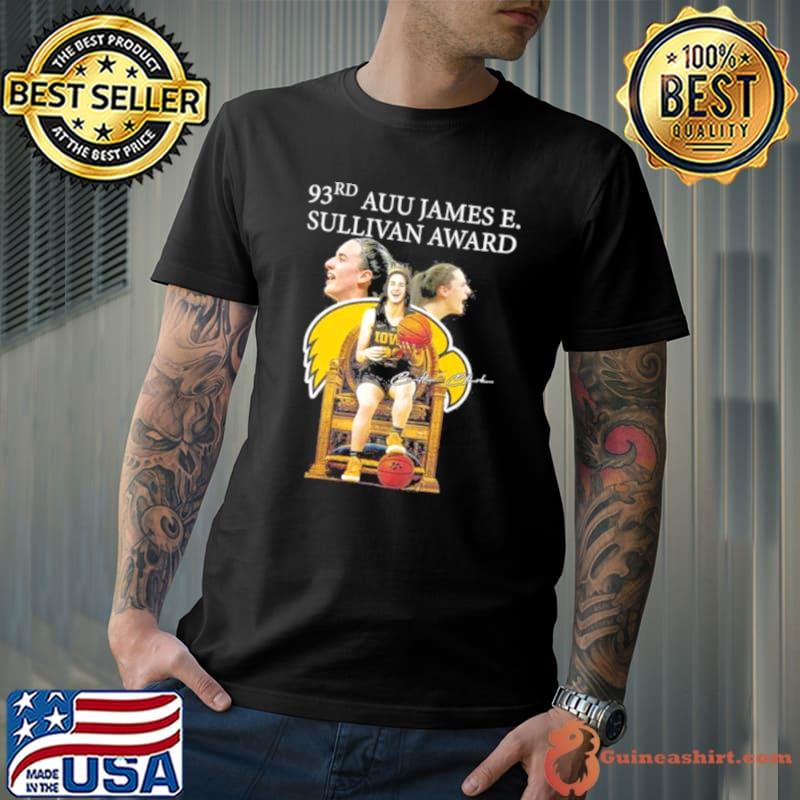The Queen Caitlin Clark 93rd AUU James E. Sullivan Award Signature shirt