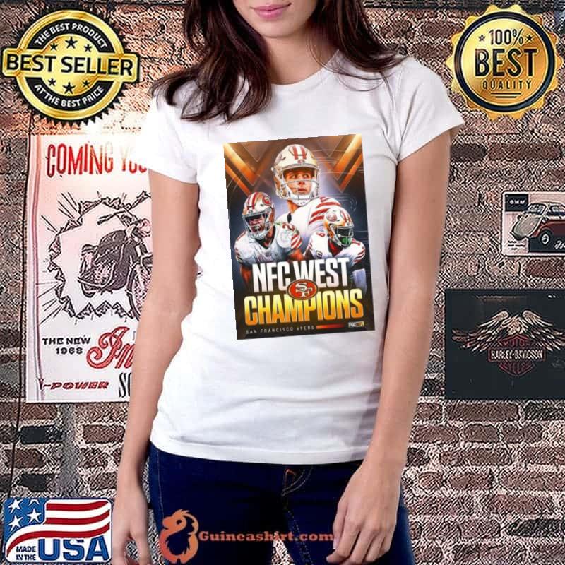 The San Francisco 49ers Win The West And Are The First Team To Win A Division Title This Nfl 2023 Season shirt
