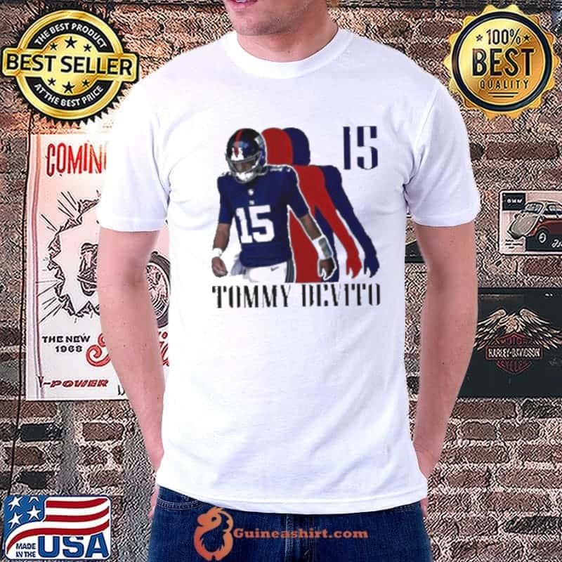 Tommy Devito No. 15 New York Giants silhouette s Unisex