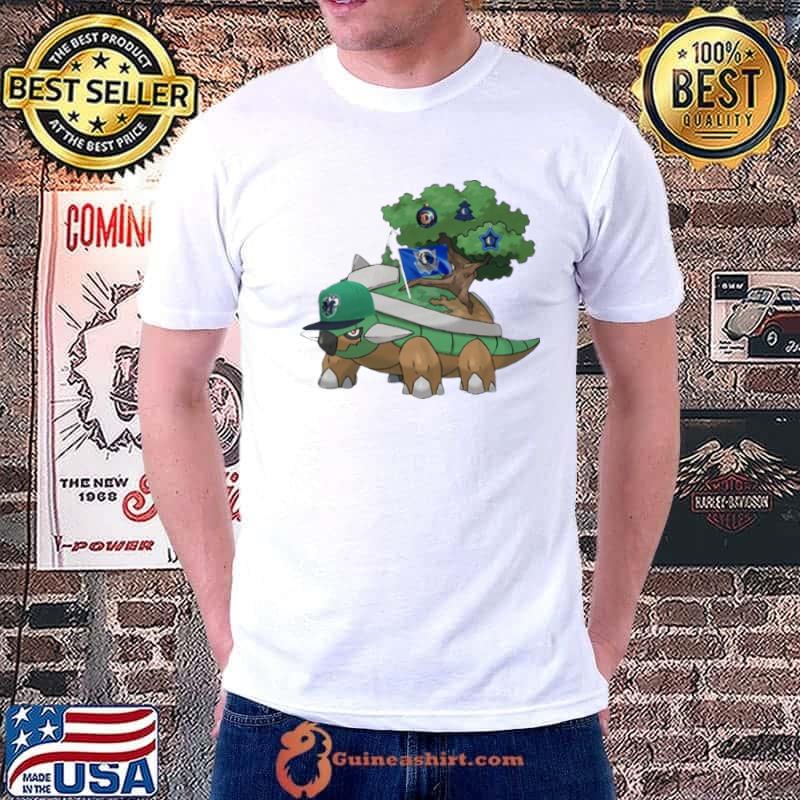 Torterra Pokemon x Dallas Mavericks Funny Tree Decorations Ornament Shirt