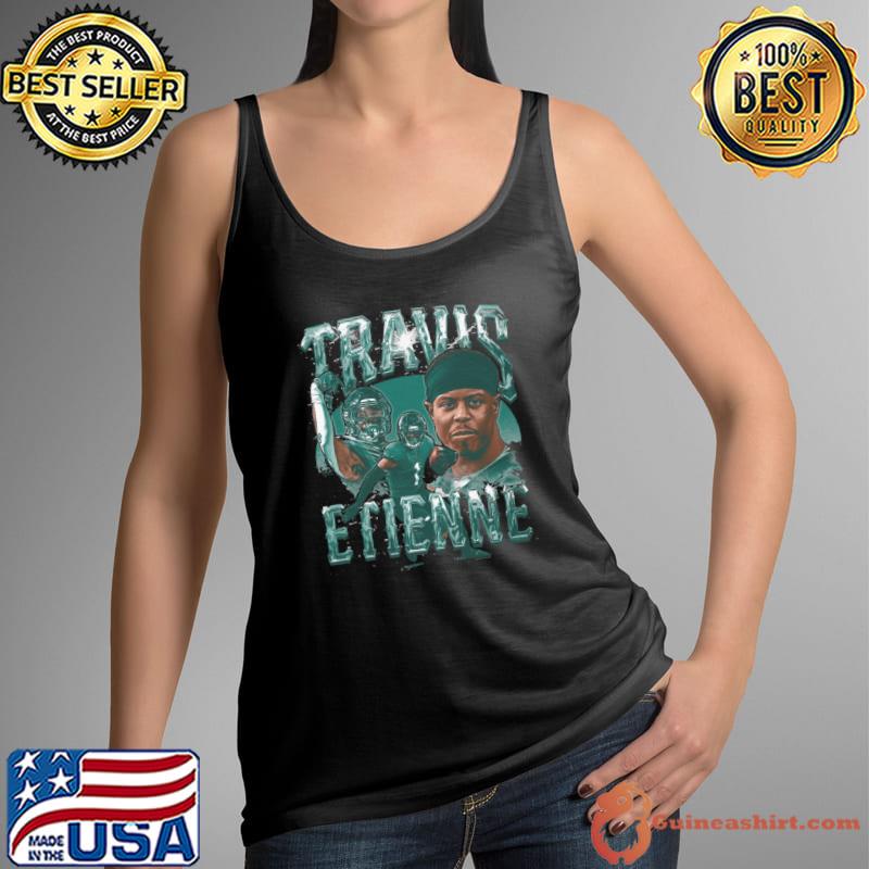 Travis Etienne American football running back for the Jacksonville Jaguars Vintage T-Shirt