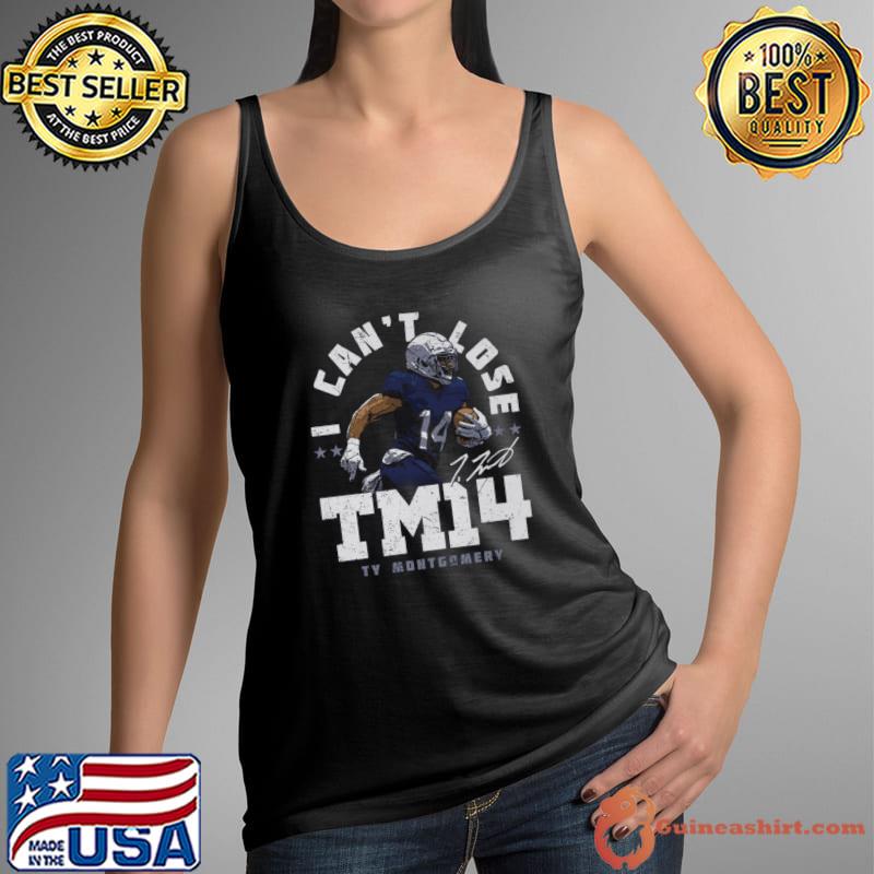Ty Montgomery Signature American football running back New England Can't Lose T-Shirt