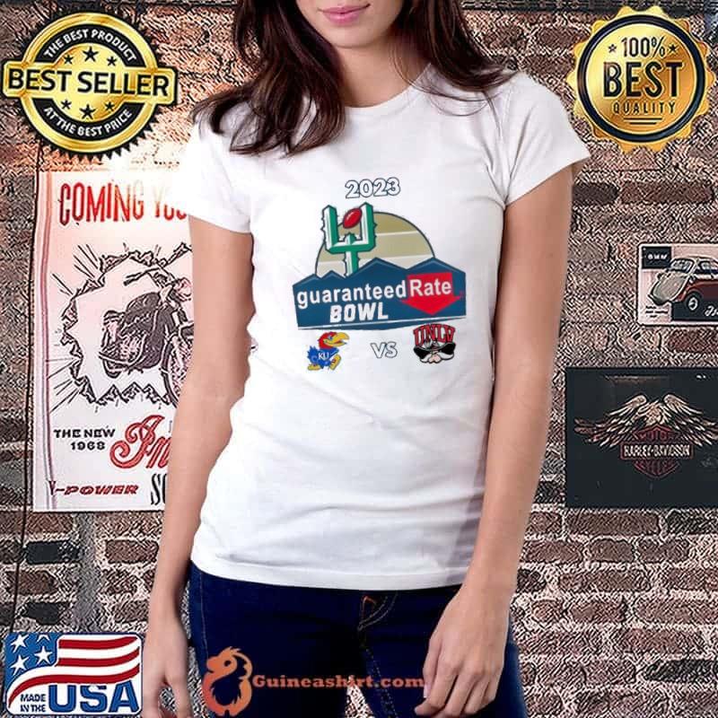 UNLV Vs Kansas 2023 Guaranteed Rate Bowl Bound Shirt